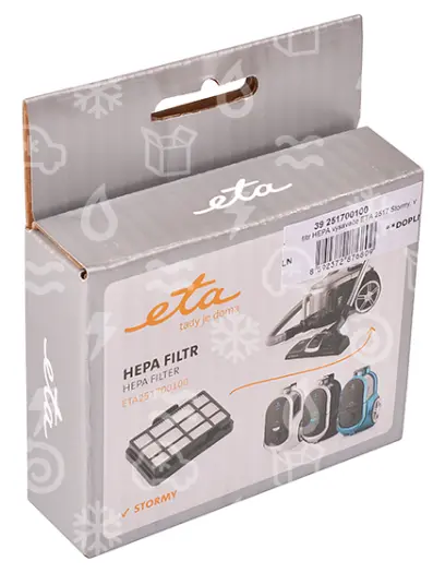 filtr HEPA vysavače ETA 2517 Stormy, výstupní